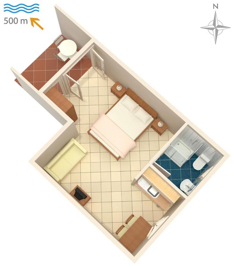 Apartment With A Parking Space - 7171
